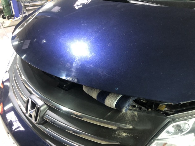 業者様依頼 ホンダフリード 前廻りサビ 凹みリフレッシュ塗装依頼 板金塗装専門店 車の修理 カスタム 改造 札幌のプラスペイントワーク Do Blog ドゥブログ