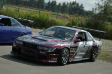 S13 シルビア HKS2.2 GT3037 カスタムペイント