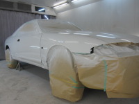 日産R33スカイラインGT-R ボディリフレッシュ同色全塗装完成！