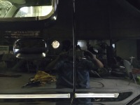 JB23ジムニー  ブラックのボディの全磨き完了