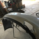 レクサスLS  リアバンパー/ルーフモール修理塗装して本日完成です！