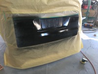 ホンダステップワゴンスパーダ リアゲート板金塗装本日完成です！