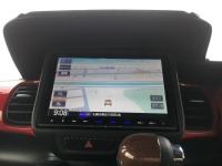 ホンダN-BOXスラッシュ  ナビの日除けのグレードアップ♫