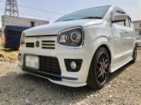 HA36S アルトワークス フルエアロ塗装取付作業完了し完成です♫
