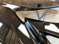 BMWS1000RR  フロントカウル割れ修理完了しました♫