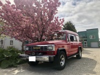 H様の真っ赤なサファリ  ユーザー車検代行でご入庫頂きました♫