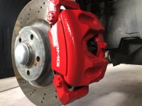メルセデスベンツSLC  AMG仕様にキャリパーペイントのご依頼です♫