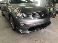 日産スカイラインクロスオーバー IMPUL製フルバンパーにカスタム依頼完成しました!