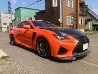 H様のレクサスRCF ブレーキキャリパーペイント完了♫