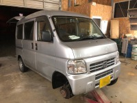 働く車ホンダアクティ  継続車検でご入庫です♫