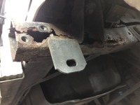 K様の日産サファリ フレームも凄いことに・・・。