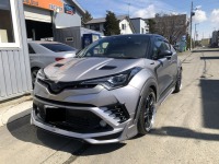 T様トヨタCHR  念願のテインフルタップ車高調取り付けでご来店♫