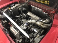 U様トヨタMR2　移動式オイルブロックからオイルにじみでパッキン交換♪