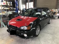 懐かしいお車⁉　トヨタ９１スターレット外装カスタムでご来店♪