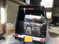 Nさんのダイハツアトレー  リサイクルパーツを使って費用を抑えて事故修理完了♪