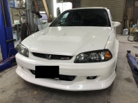 ホンダトルネオ アコード用FRPボンネット加工取付完了しました♪