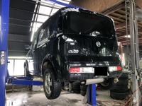 Sさまの日産キューブ  新年1発目のユーザー車検のご依頼です♪