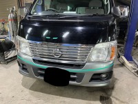 業者様依頼 日産キャラバンの前廻りリフレッシュ塗装依頼