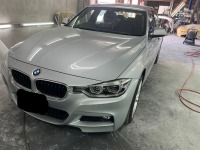 BMW M3 擦ってしまったフロントバンパーの部分塗装修理依頼