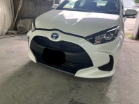 トヨタ ヤリス 持ち込みにてフォグランプの取り付け依頼