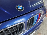塗装劣化？BMWX3 全体的にクリアーが剥がれたフロントバンパー修理依頼