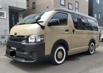 Iさまのトヨタハイエース200  ユーザー車検ついでにカスタムのご依頼です♪