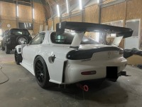 TさまのマツダRX-7 FD3S  majic製ワイドボディキットで生まれ変わりブリブリボディ完成♪