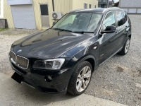 BMW  X3  フロントバンパーをガリガリっと！板金修理のご依頼です♪