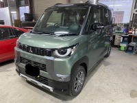 新車の三菱デリカミニ ナビとETC取り付け依頼