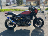 Kさまのカワサキ Z900RS アンダーカウル完成！取付でご来店♪