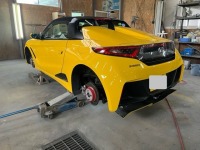 SさまのホンダS660  キャリパーペイントでブレーキリフレッシュのご依頼です♪
