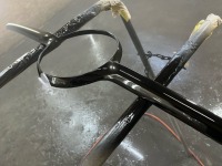 Oさまのメルセデスベンツ社外グリル マッドブラックにペイントへご依頼です♪
