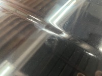 スズキジムニー ルーフパネルに樹液が付着?塗装が剥がれたりおかしくなった箇所の部分塗装