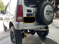リア廻り最小限修理依頼のJB23ジムニー完成