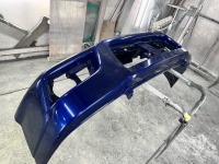 スバルレガシィセダン  BH5  オークションで購入したフロントエアロバンパーを持込塗装のご依頼です♪