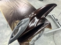 カワサキ  Z900RS  ARCHI製カーボンサイドカバーボディカラーにペイントのご依頼です♪
