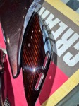 カワサキZ900RS  カーボンサイドカバーガーニッシュ  キャンディブラウンでペイント♪