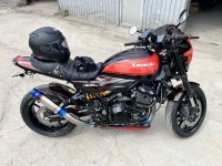 KさまのカワサキZ900RS  カーボンパーツをキャンディペイントのご依頼です♪