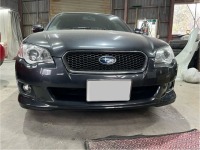 Tさまのスバルレガシィワゴン 純正エアロ修理と加工取付でフルエアロへ♪
