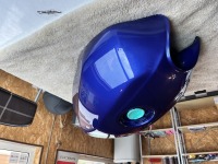 カワサキバリオス  オークションで購入した燃料タンクを純正カラーにペイントのご依頼です♪