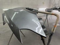 Sさまのスズキスイフトスポーツ  チャージ製FRPワイドフェンダー取付完了！ワイドになったので公認車検取します♪