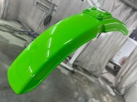Oさまのkawasaki 250TR フェンダーペイントでイメージチェンジのご依頼です♪