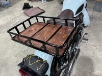 SさまのホンダGB350C リアキャリアワンオフ製作のご依頼です♪