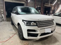 Kさまのレンジローバー  車両保険を使用して外装リフレッシュでご入庫です♪