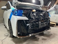 Tさまのトヨタ40ヴェルファイア  モデリスタからノーマルマスクへ顔面チェンジのご依頼です♪
