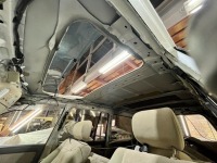 Tさまのトヨタランクル100  サンルーフからの水漏れ点検でお預かりです♪