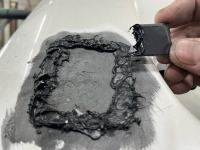 Iさまのトヨタランクル200  リップ修理を諦めてフロントバンパーリフレッシュに変更です♪