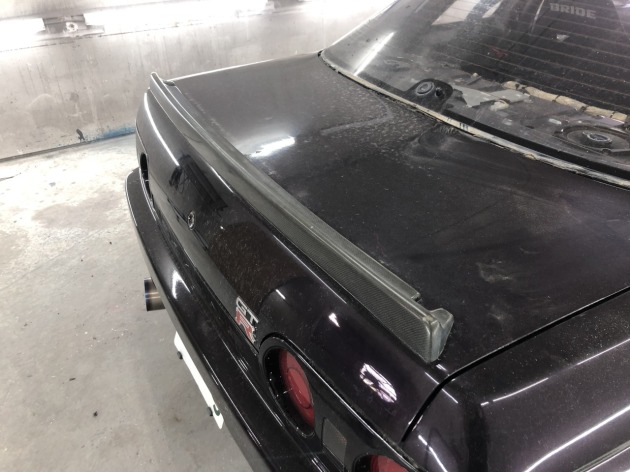 R32  GTR　リアスポイラー　補修ベース　送料込み