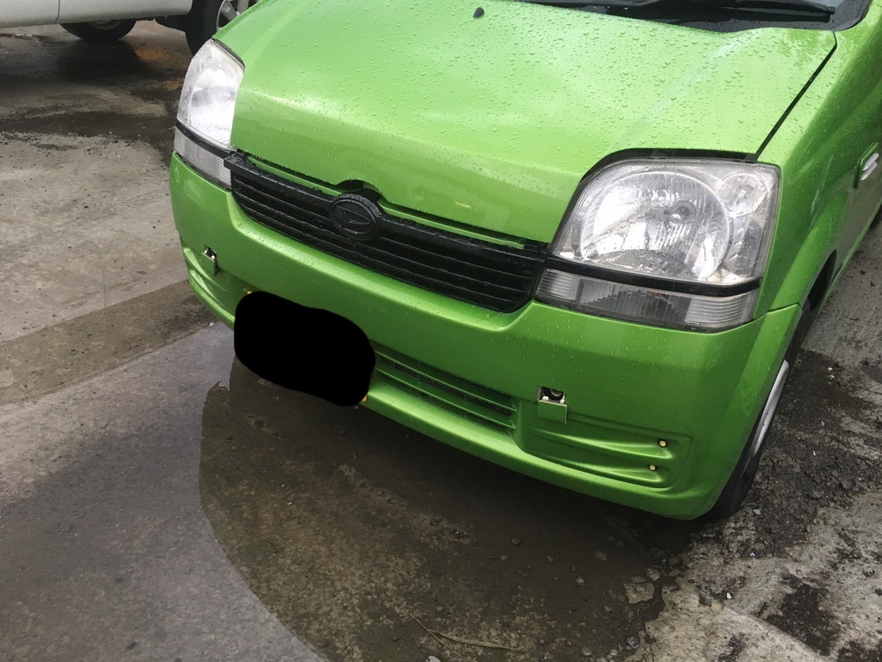 ダイハツ ムーヴ フロント軽事故車 車検有り 実動車 丸車部品取り 車