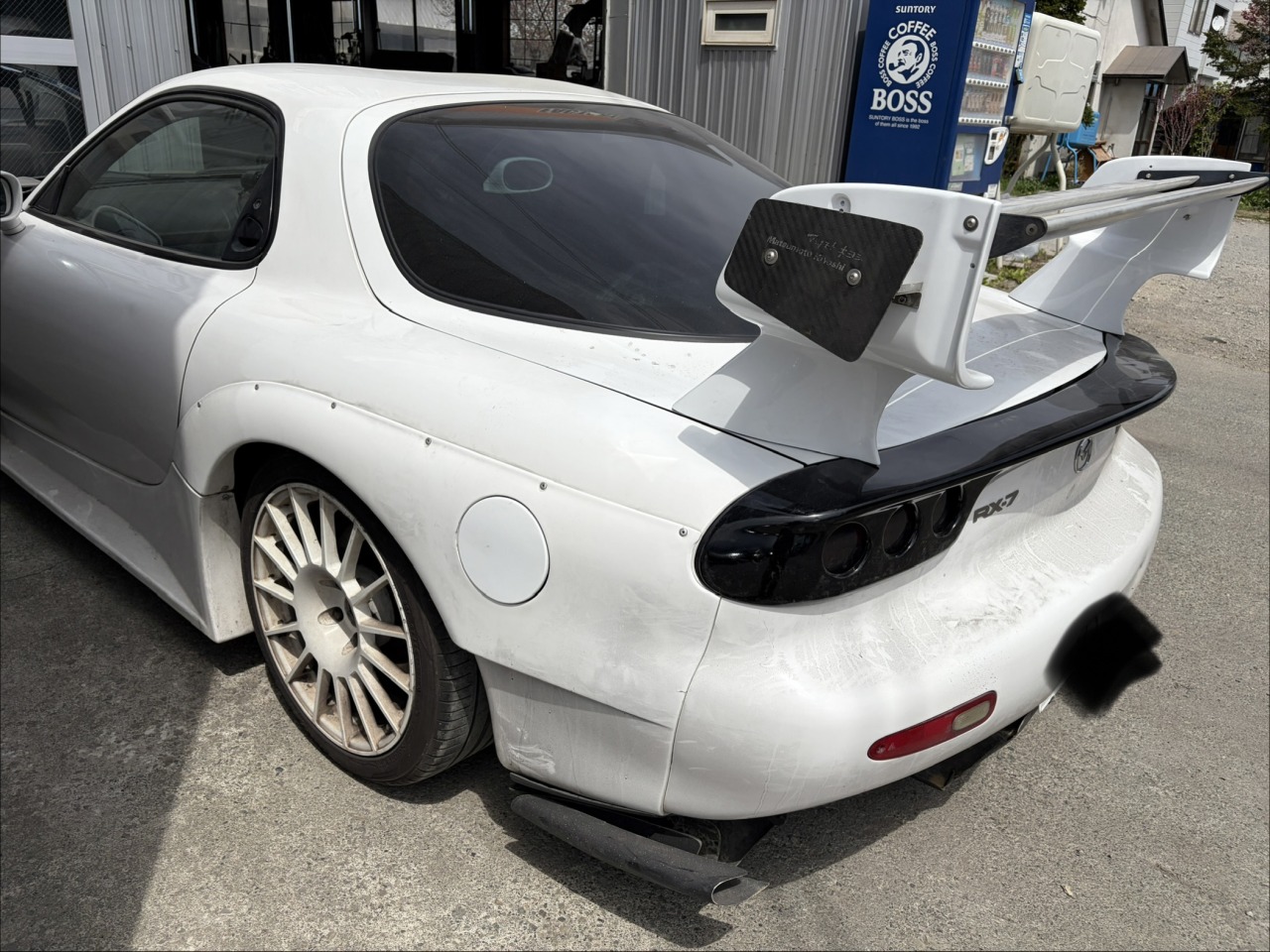Re 雨宮 fd3s アンダー パネル RX-7のDIY・ 作業・RE雨宮・アンダー 